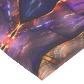 Nappe Géode d'opale de feu colorée (Angle)