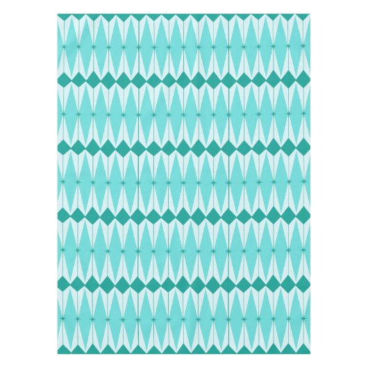 Nappe Geometric Diamonds et Starburst Tablecloth (Devant)