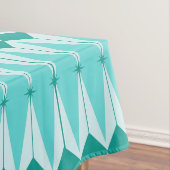 Nappe Geometric Diamonds et Starburst Tablecloth (In Situ)