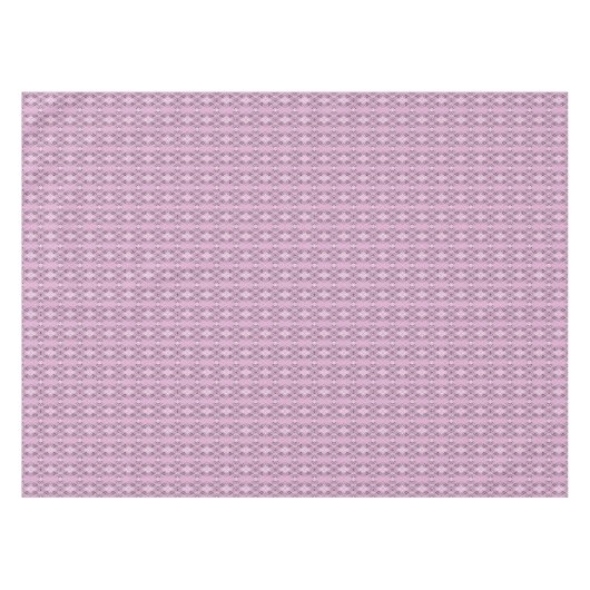Nappe Geometric pattern retro pink diamonds (Devant (Horizontal))