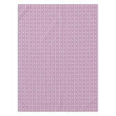 Nappe Geometric pattern retro pink diamonds (Devant)
