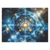 Nappe Géométrie cosmique mandala étoile univers abstrait (Devant (Horizontal))