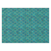 Nappe Géométrie Émeraude Dorée (Devant (Horizontal))