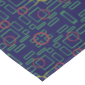 Nappe géométrique bleu foncé (Angle)