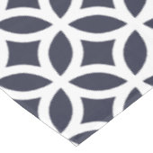 Nappe géométrique de motif dans le bleu classique (Angle)