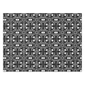 Nappe géométrique en noir et blanc (Devant (Horizontal))