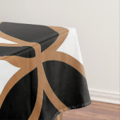 Nappe Géométrique noire et dorée (In Situ)