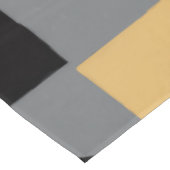 Nappe Géométrique Noire, Grise et Or (Angle)