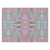 Nappe Géométrique vert violet rose (Devant (Horizontal))