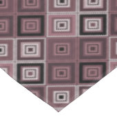 Nappe Geometry ethnic patchwork brown burgundy  (Angle)