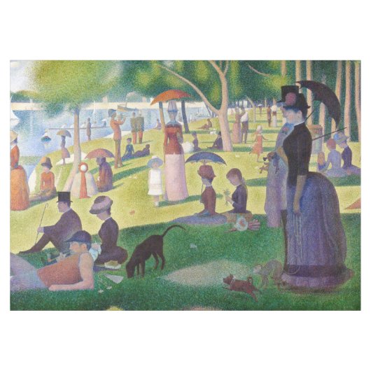 Nappe Georges Seurat - Un dimanche sur La Grande Jatte (Devant (Horizontal))