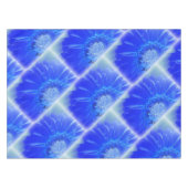Nappe gerbera bleu électrique (Devant (Horizontal))