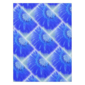 Nappe gerbera bleu électrique (Devant)