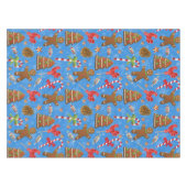 Nappe Gingerbread Man, Candy et lollipop (Devant (Horizontal))