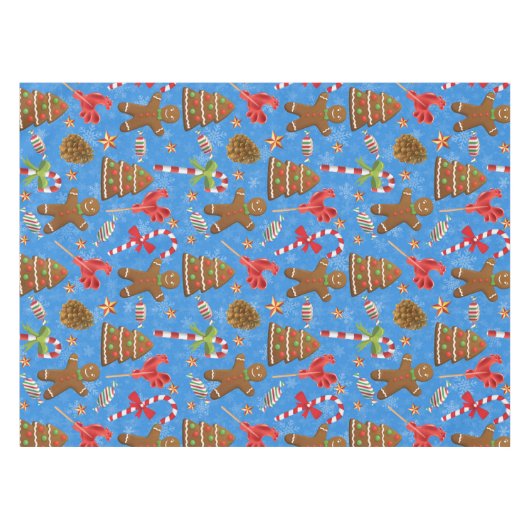 Nappe Gingerbread Man, Candy et lollipop (Devant (Horizontal))