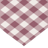 Nappe Gingham Carreauté Classique Bourgogne (Angle)