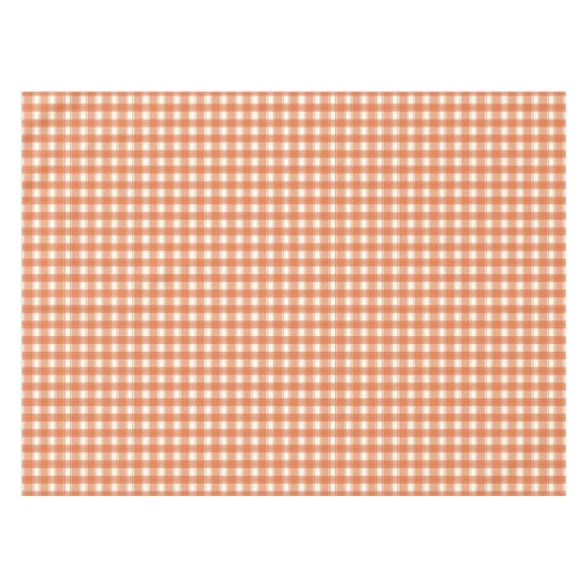 Nappe Gingham Charm Orange (Devant (Horizontal))