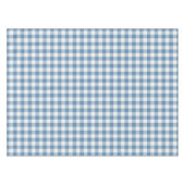 Nappe Gingham Classique Bleu Poussiéreux (Devant (Horizontal))