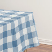 Nappe Gingham Classique Bleu Poussiéreux (In Situ)