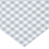Nappe Gingham Pattern Coastal Checkered White Muted Blue (Angle)