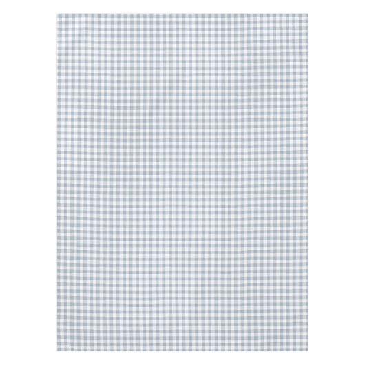 Nappe Gingham Pattern Coastal Checkered White Muted Blue (Devant)