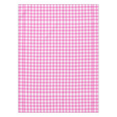 Nappe Gingham rose et blanc (Devant)