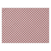 Nappe Gingham Rouge Diagonal (Devant (Horizontal))