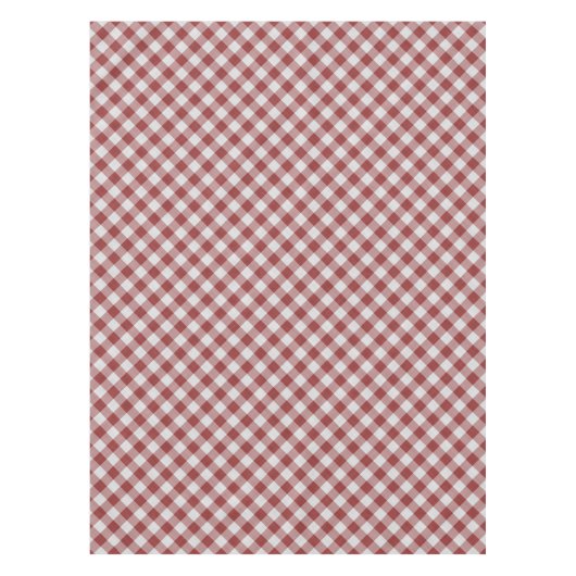 Nappe Gingham Rouge Diagonal (Devant)