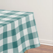 Nappe Gingham Vérifié Classique Sarcelle (In Situ)