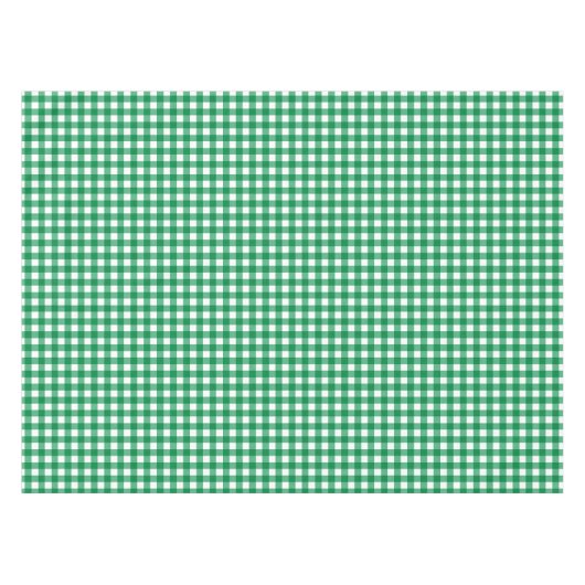 Nappe Gingham Vert Campagne (Devant (Horizontal))