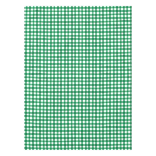 Nappe Gingham Vert Campagne (Devant)
