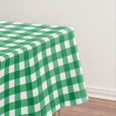Nappe Gingham Vert Campagne (In Situ)