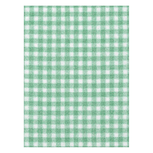 Nappe Gingham vert menthe à carreaux (Devant)