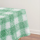 Nappe Gingham vert menthe à carreaux (In Situ)