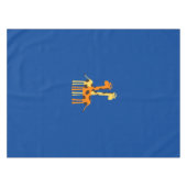 Nappe girafe bleu profond (Devant (Horizontal))