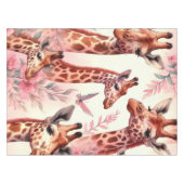Nappe Giraffe à l'aquarelle (Devant (Horizontal))
