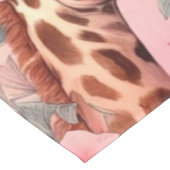 Nappe Giraffe à l'aquarelle (Angle)