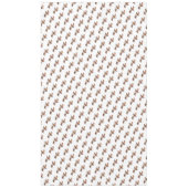 Nappe Giraffe de Noël cosy (Devant)