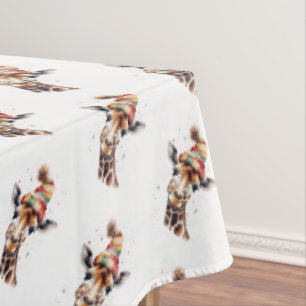 Nappe Giraffe de Noël cosy