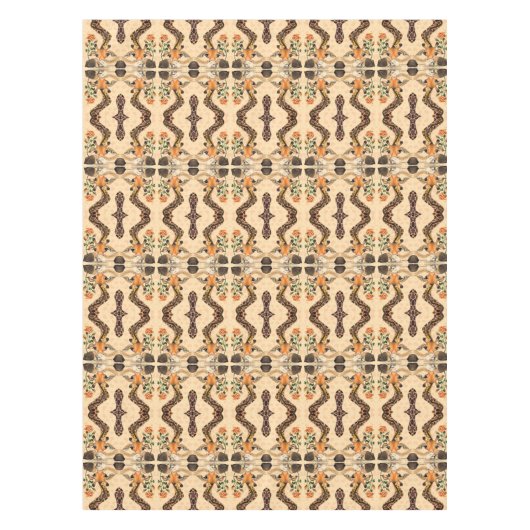 Nappe Giraffe romantique - Drôle (Devant)