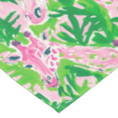 Nappe Giraffes Pink Green Tropical (Angle)