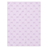 Nappe Girly Chic Purple Bow Pattern Spring & Summer  (Devant)