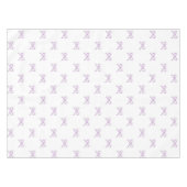 Nappe Girly Chic Purple Bow Pattern Spring & Summer  (Devant (Horizontal))