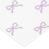 Nappe Girly Chic Purple Bow Pattern Spring & Summer  (Angle)
