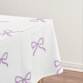Nappe Girly Chic Purple Bow Pattern Spring & Summer  (In Situ)