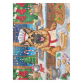 Nappe Gîtes bergers allemands : Noël festif (Devant)