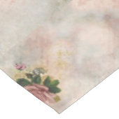 Nappe Glam Steampunk | Rose rose et or Rustique Floral (Angle)