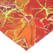Nappe Glittery Fall Maple Feuilles (Angle)