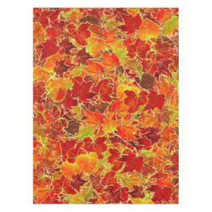 Nappe Glittery Fall Maple Feuilles