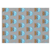 Nappe Globe des neiges avec trois Chouettes Gnomes (Devant (Horizontal))
